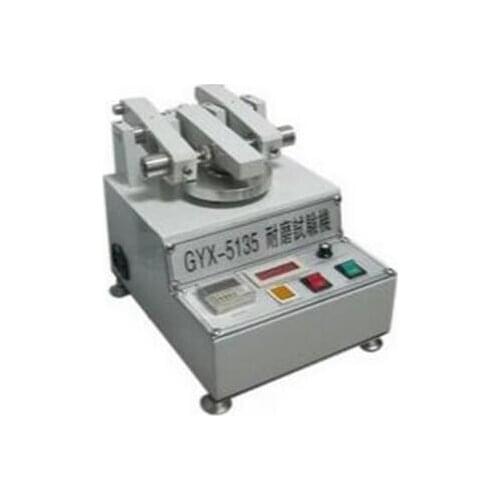 Paint film Abrasion Tester Abraser Rotary Platform Abraser Rpm: 0-60rpm GYX-5135 grinding wheel wear machine