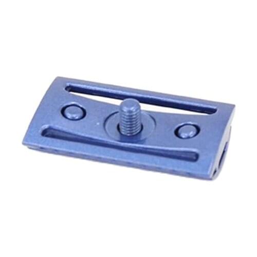 Yaqi Space Blue Color Scalloped Bar Double Edge Safety Razor Head Without Logo