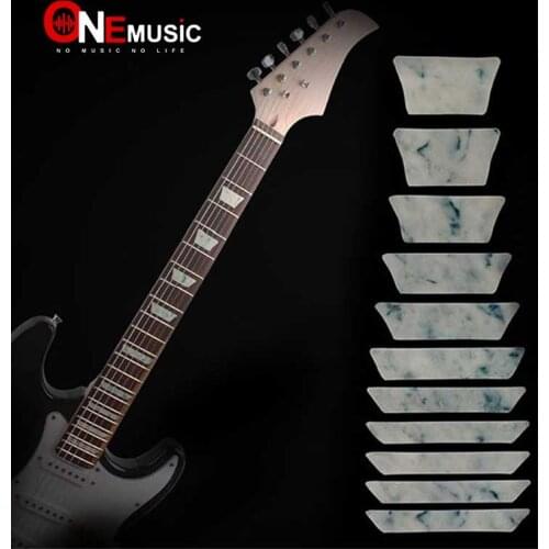 10pcs Cross Inlay Decals Fretboard Sticker For Electric Acoustic Guitar Accessories