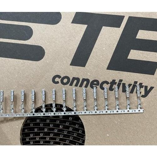 20/28/50/100pcs Original TE Tyco Female Crimp Terminals (Pins) For Repair Wire For VW Audi 000979150E 8K0 973 703 000 979 150 E