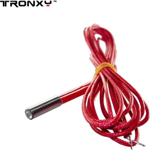 Tronxy 3D printer part 12V 40W heating tube M6 * 20 mould heating pipe for 3d PRINTER hotend J-head heater for DIY kit