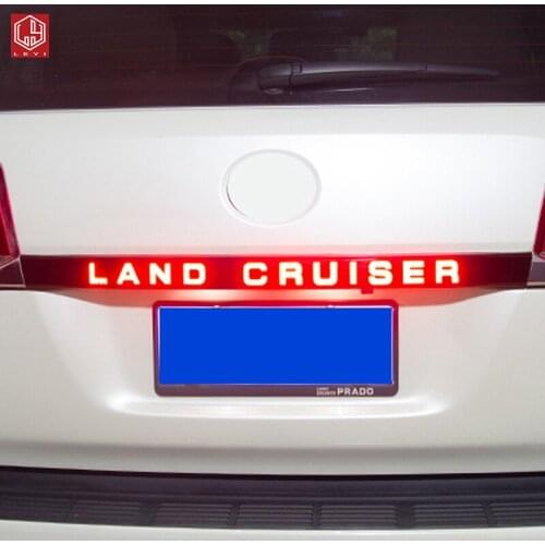 For Toyota Land Cruiser Car rear trim strip atmosphere light modification Car Accessories