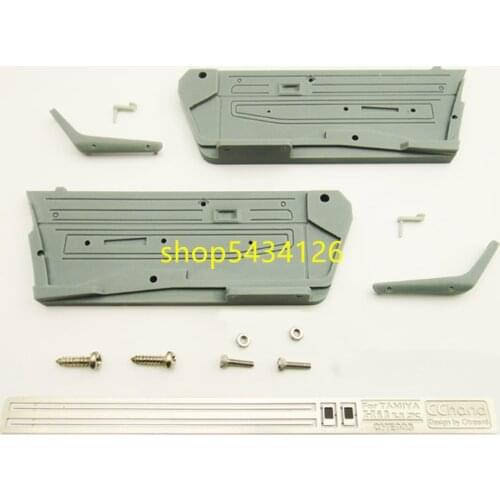 Toys Rc Car Drive Cab Interior Door Plate Sets For 1/10th Scale RC 4WD TF2 Trail Finder 2 Tamiya Hilux Bruiser Body Car Shell