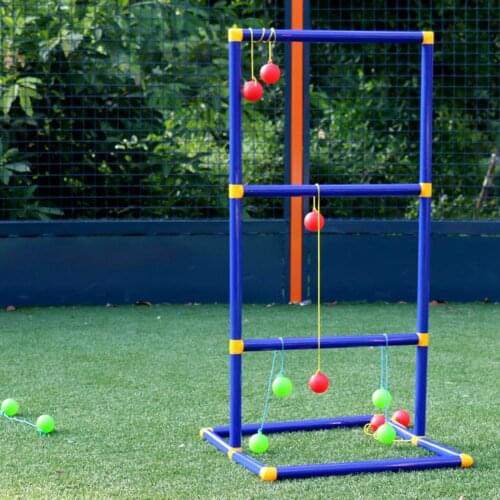Ladder Ball Game Set Golf Throw Game Backyard Toys Adult And Children Outdoor Casual Games Team Game Props Play Toys Adult Toy 4