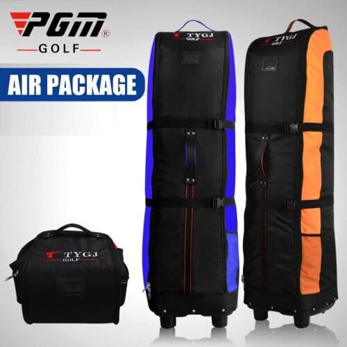 Multifunction Pgm Folding Golf Aviation Bag With Wheels Thicken Aircraft Travel Package Golf Bag +Anti-Dirty Storage D0645
