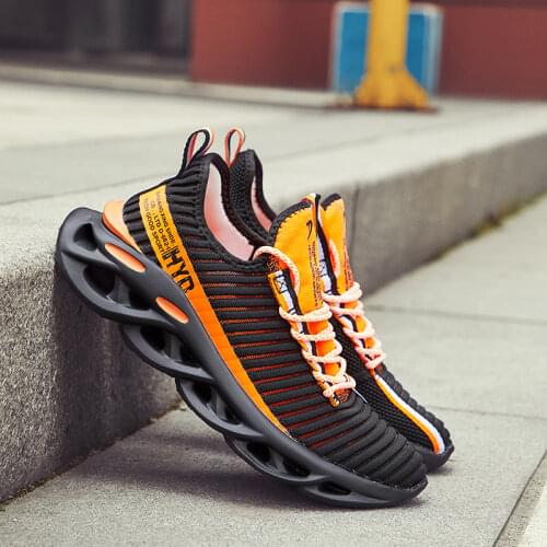 2020 Men Sneakers High Quality Lightweight Mesh Breathable Platform Shoes Women Unisex Casual Shoes Summer Plus Size 36-47