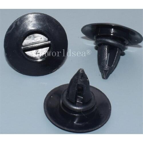 Shhworldsea 100/300/500/1000pcs With Rubber Washer Retainer clips car plastic fastener for BMW X3 X5 X6 51777171003