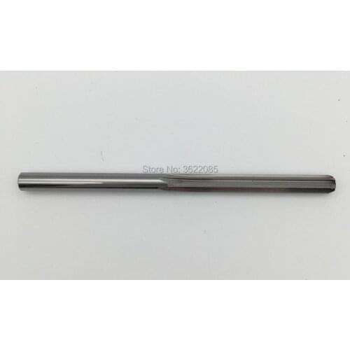 KLOT Solid Carbide Chucking Machine Reamer 6.5mm-10.5mm Length 100mm H7/H8 Straight Flute K10