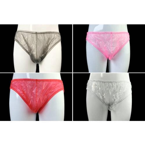 Haian G-String For Mens PVC Underwear 3 Pack