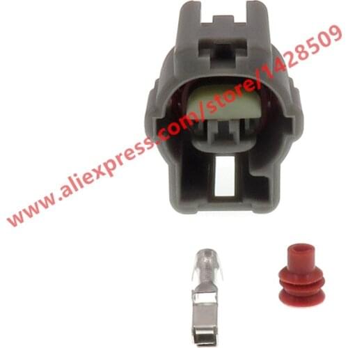 5 Sets 1 Pin Automotive Motor Shock Sensor Plug Auto Connector For Toyota 7283-7010-10