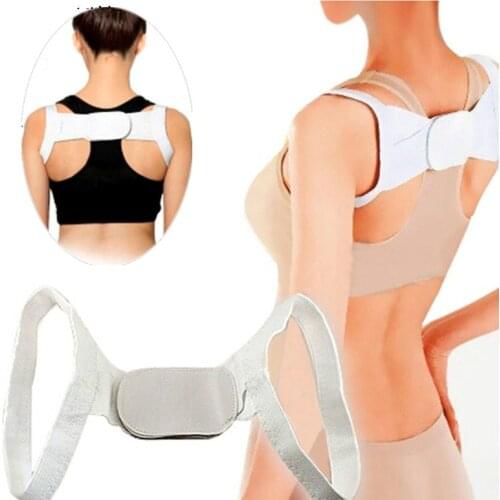 1 PC Therapy Posture Corrector Brace Shoulder Back Support Belt for Men Women Braces & Supports Belt Shoulder Posture