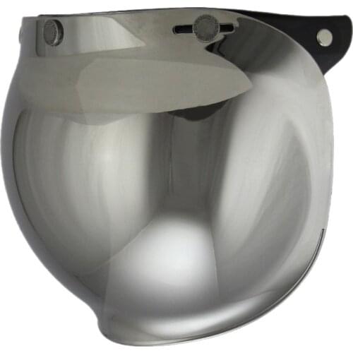 13 Colors Vintage Durable Windshield Motorcycle Lens Bubble Visors Wind Shield Helmet Visor Retro Windscreen