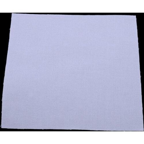 14 CT 3pcs Handcraft Craft Cotton Cross Stitch Aida Cloth 14 Count Needlework Embroidery Fabric Canvas 30X30CM