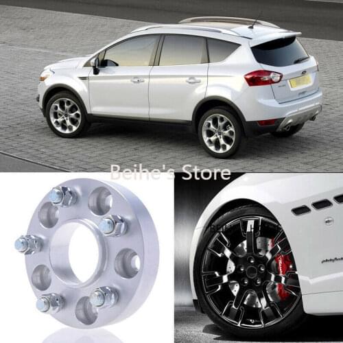 2pcs 5x108 63.4CB Hub Centric Hubcenteric Wheel Spacer Adapters For Ford KUGA