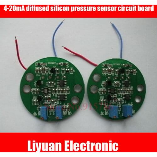 2pcs 4-20mA diffused silicon pressure sensor circuit board / pressure sensor module / signal transmission board
