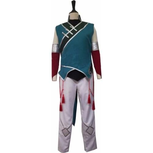 2018 RWBY Volume 4 Lie Ren Cosplay Costume Custom made full set All Size halloween men costume