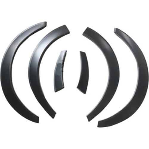 Fit for Hiace Fender Flares 4 Pieces Car Mud Guard Fender Flares Sheets Wheel Eyebrow Protector Auto Accessories