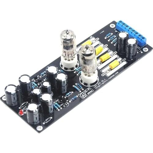 6J1 Valve Pre-amp Tube PreAmplifier Kit Assembled Board Audio DIY