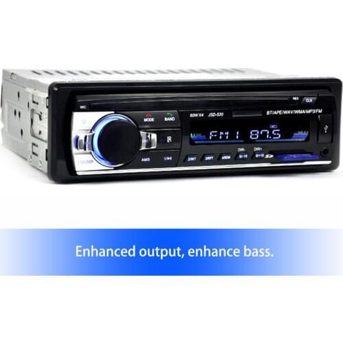 12V universal Car MP3 Car Stereo FM AUX Input Receiver SD USB MP3 Radio Player In-Dash Unit
