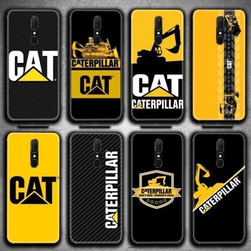 Caterpillar logo Phone Case For Oppo A5 A9 2020 Reno2 z Renoace 3pro A73S A71 F11