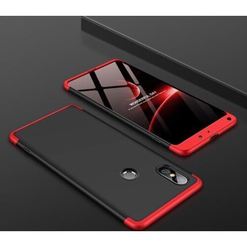 Xiaomi Mi Mix 2 Case 360 Degree Protector Full Body Phone Case for Xiaomi Mi Mix 2 Cases MIX2 Shockproof Cover with Glass Film