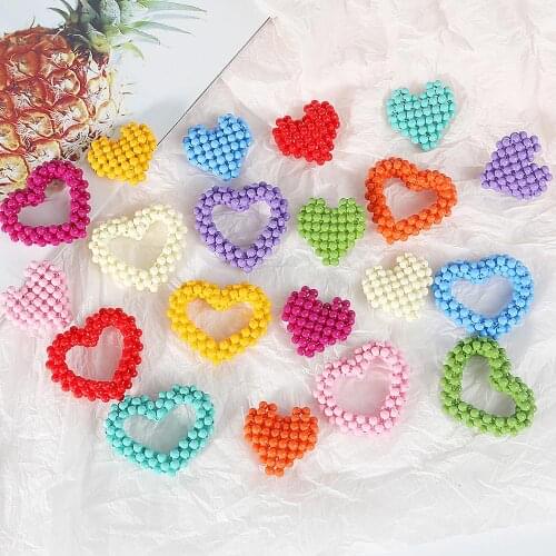 DIY Jewelry Accessories Korean Pearl Earrings Accessories Earring Pendant Link Material 2pcs