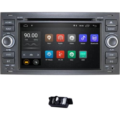 DSP IPS Android10.0 Quad core RAM 2G Car DVD GPS Radio stereo For Ford Mondeo S-max Focus C-MAX Galaxy Fiesta Form Fusion PC CAM