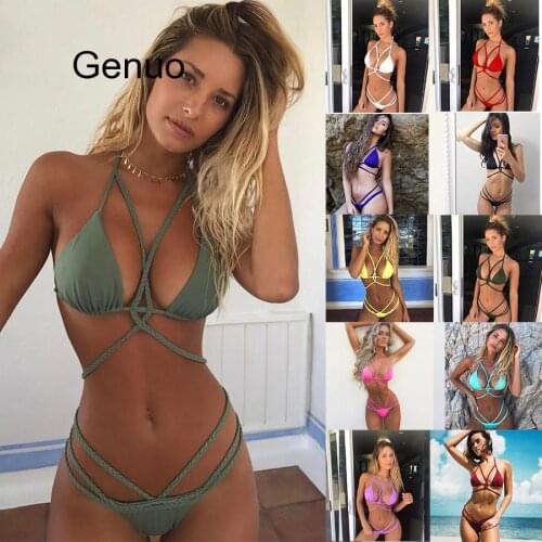 Купальники-стринги Genuo China At AliExpress