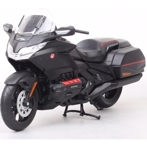 Classic 1/12 Scale Big Welly Honda Gold Wing Touring Motorcycle Toy Vehicles Model Sports Cruiser Bike Souvenir For Collectors