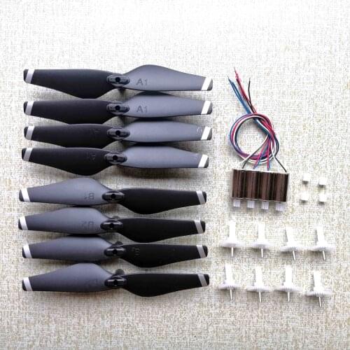 Motor engines propeller blade Gear Spare Parts for M69 M69G M69S S163 X12 Wifi FPV RC Drone Quadcopte Accessories