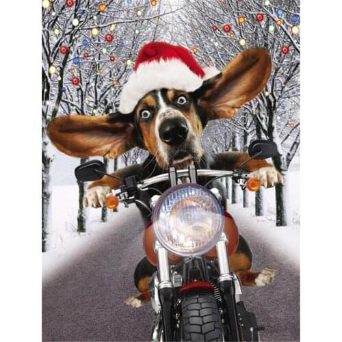 Cartoon Blue White Cat Printed 11CT Cross Stitch DIY Embroidery Full Kit DMC Threads Hobby Craft Handiwork Handicraft Gift