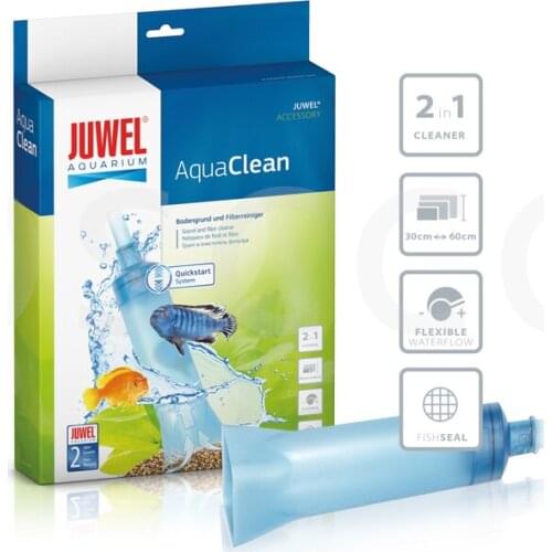 German JUWEL AquaClean Gravel and Filter Cleaner Fish tank changing water device sand pumping device