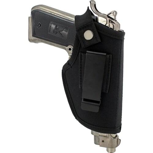 Tactical Universal Gun Holster Concealed Carry Holsters Belt Metal Clip IWB OWB Holster Airsoft Gun Bag for All Size Handguns
