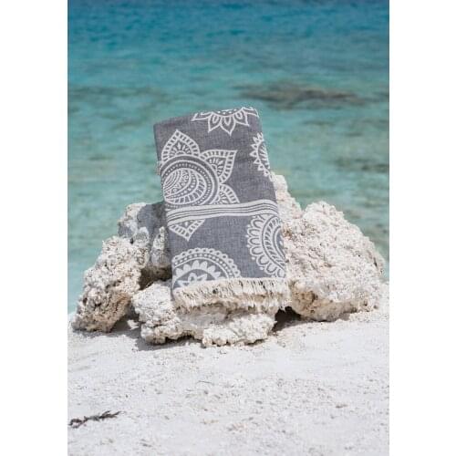 Turkish Bath - Beach Towels - 100% Cotton - Pre-Washed Peshtemal, Hammam Towel