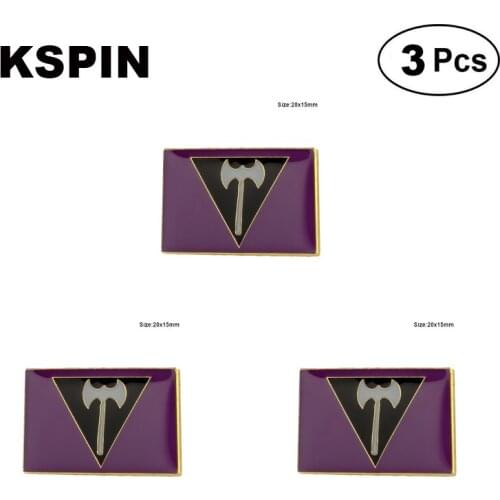 Lesbian Pride Flag Lapel Pin Brooches Pins Flag badge Brooch Badges