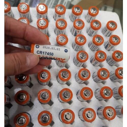 5PCS CR17450 lithium battery 3 V PLC lithium battery