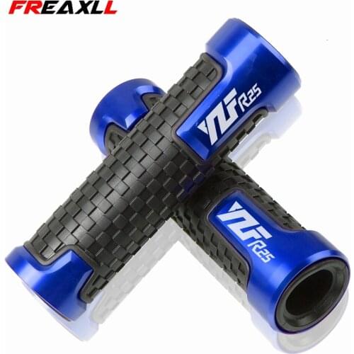 7/8 "22mm Universal Motorcycle Handle Handlebar Hand Bar Grip For YAMAHA R125 R 125 YZFR25 YZF-R25 2008 2009 2010 2011 2012 2013