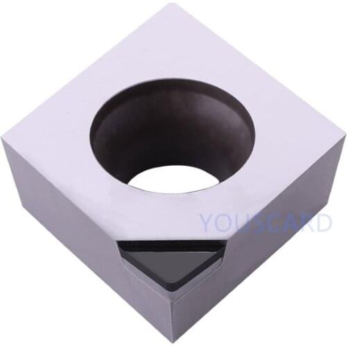 YOUSCARD 1Piece Diamond Inserts diamond tool Turning tools ccmt060204 ccmt09t304 CCGT120404 Diamond cutters pcd cbn