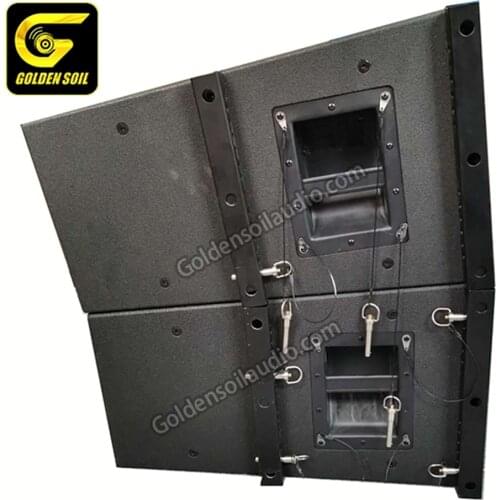 Goldensoil Audio VT4888 Double 12 Inch Line Array Speakers For Church Powered DJ Sound System Pa System