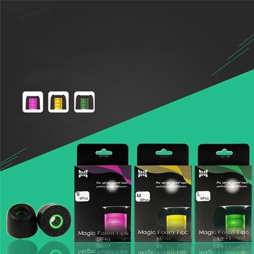 3 Pairs Sponge Ear Tips Earplug Earphone Sleeves For RHA MA750 In-ear Headset Comfortable Noise Reduction Ear Buds Accessories