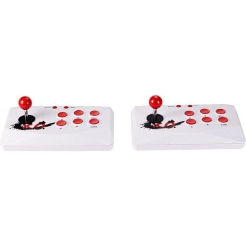 New with 2 Wireless Arcade Joystick Game Consoles, Built-in 1788 Games HDMI Output Small Fighting Arcade Console HD