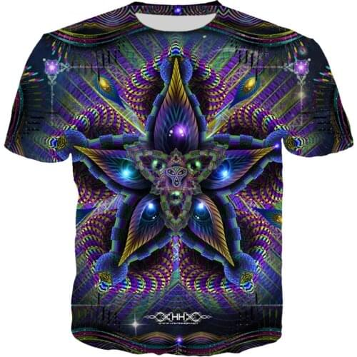PLstar Cosmos 2019 Summer Men/Women 3d Print Psychedelic Cerebral Moksha Tshirt Summer Unisex Casual Tops Plus Size 7XL