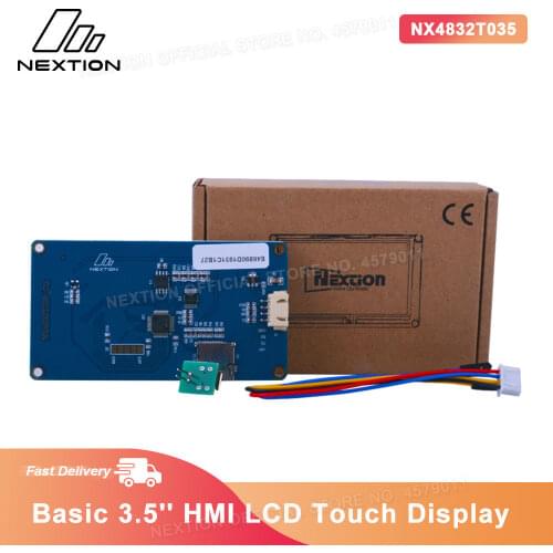 Nextion NX4832T035 Screen Board- 3.5" HMI Inteligent UASRT TFT LCD Touch Display Module Applied to Consumer Electronics Field