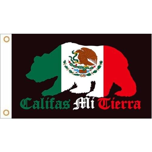 Yehoy hanging 90*150cm california mexico Flag For Decoration