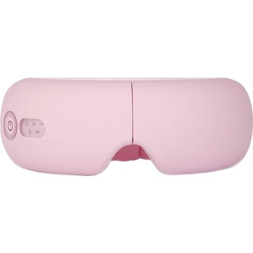 Portable Eye Massager with Heat Vibration Wireless Rechargeable Foldable