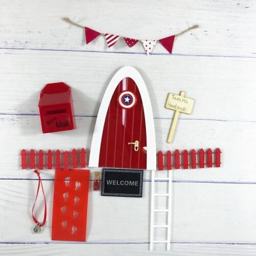 Hand Made Arch teeth Fairy door XMas great gift for boys miniature pretend play magic fairies tooth fairy door