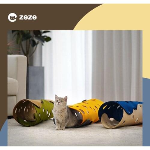 Cat tunnel pet cat bed cat channel rolling totoro nest four seasons universal funny cat toy removable and washable