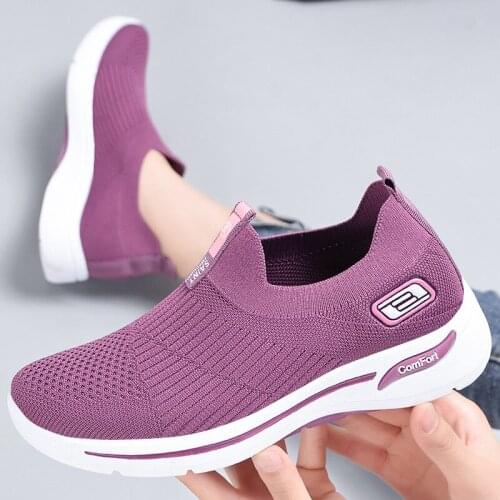 Womens Shoes Socks Shoes Fashion Korean Casual Shoes Breathable Lightweight Sports Shoes Spring 2021 New