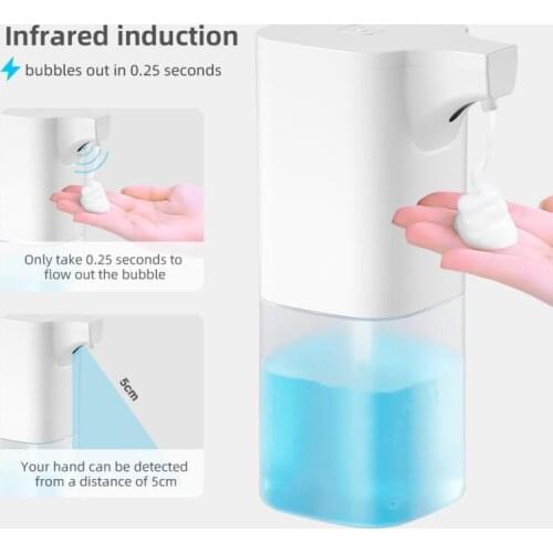 1 Pc Automatic Foam Soap Dispenser Infrared Sensing Foam Soap Dispenser Liquid Soap Dispenser Bathroom Kitchen Tools Cocina