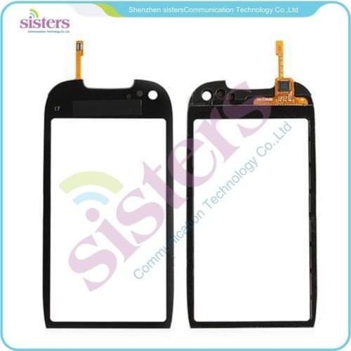 10PCS/lot Wholesale High Qualit Touch Screen Digitizer With Frame For Nokia C7 C7-00 C700 Free Shipping